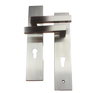 Modern Durable Security SUS304 Panel Handle Integral Lock with Easy Installation for Bathroom Apartment Bedroom Privacy Door - Product Image 1