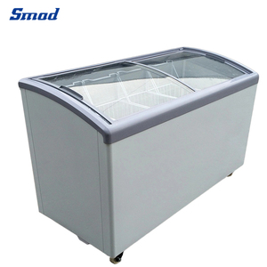 Congelador Comercial con Puerta Superior de Vidrio para Exhibición de Hielo, Modelo DDH-246XU - Product Image 3