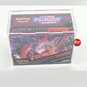 SHP Custom Clear Acrylic Pokemon TCG: Sword & Shield-<span class=keywords><strong>Astral</strong></span> <span class=keywords><strong>Radiance</strong></span> Build & Battle Stadium con tapa magnética Vitrina acrílica - Product Image 4