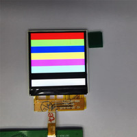 Baru 1.5 inci bentuk persegi IPS TFT LCD tampilan layar 240*240 Pixel mendukung MCU/SPI/RGB Audio Video peralatan untuk peralatan rumah tangga