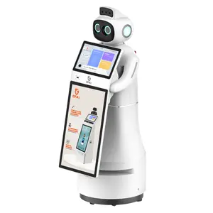 Autonomous Reception Service Robot Intelligent Bank Business Consultation Robot Human