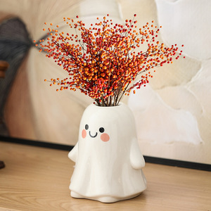 Florero de cerámica en forma de elfo bonito y creativo <span class=keywords><strong>para</strong></span> decoración de boda de cerámica de Halloween <span class=keywords><strong>para</strong></span> el hogar y la <span class=keywords><strong>Oficina</strong></span> - Product Image 3