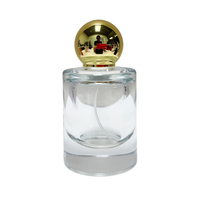 Vente en gros de flacons de parfum vides de nouvelle conception, 30 ml-100 ml, flacon de parfum en verre élégant et luxueux avec bouchon à bille
