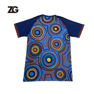 Kaus lengan pendek cetak logo kustom/Kaus katun imitasi uniseks desain baru - Product Image 6