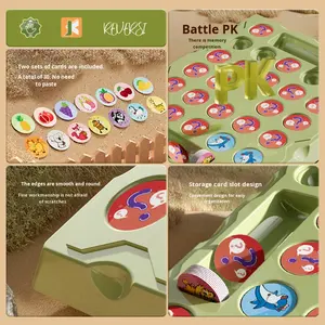 Jeu de société éducatif pour enfants <span class=keywords><strong>Battle</strong></span> <span class=keywords><strong>Flip</strong></span> Chess, jeu de table pour la réflexion logique, jeu parent-enfant, en plastique, âges 4-6 - Product Image 4