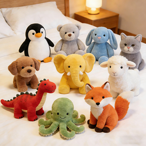 Peluche <span class=keywords><strong>pingouin</strong></span> super douce et mignonne, jouet de lit, cadeau anti-stress, animaux en peluche de 8 pouces pour enfants - Vente chaude directe usine - Product Image 1