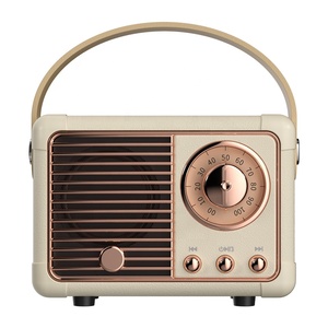 Enceinte bluetooth 4.1, nouveau haut-parleur, Style classique à l'ancienne, Volume sonore, connexion sans fil, carte TF et lecteur <span class=keywords><strong>MP3</strong></span> (vert) - Product Image 3