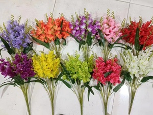יצרנים למכור גם סחלב פלסטיק צמח מים סירי צמחים מלאכותיים פרחים מלאכותיים בית decorFragrant שלג Orchi - Product Image 5
