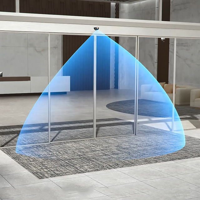 Unidirectional Radar Detector Microwave Approaching Door Activating Sensor for Automatic Sliding Door
