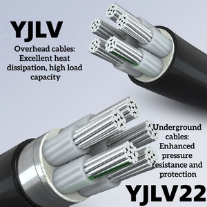 एल्यूमीनियम केबल yjv/yjv22/yjlv22/zr yjv22/zr yjv 0.6/1kv 3 + 2 कोर 5x150m2 xlsinated तार पावर केबल 5 कोर केबल - Product Image 3
