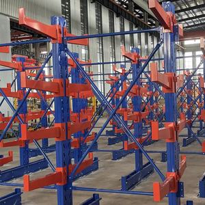 Estante de brazo de carga de 800KG de doble cara, almacenamiento de acero, bastidores de alta resistencia de Metal, bastidores voladizos para almacén - Product Image 4