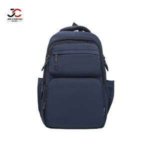 Zaino per Laptop da <span class=keywords><strong>Ragazzo</strong></span> in Nylon Leggero Monocolore Impermeabile 14 Pollici Casual da Viaggio e Scuola con Spallacci Curvi - Product Image 2