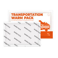 Pack chauffant pour le transport, 48, 72, 110 heures, auto-chauffant pour plantes, animaux, poissons, reptiles, logistique e-commerce
