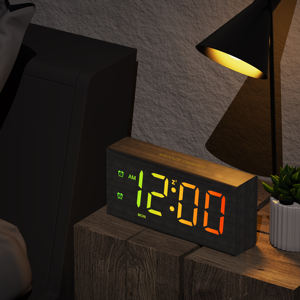 Crianças de ruído branco noite luz despertador com rádio FM, nascer do sol-pôr do sol simulação & 2 alarmes independentes - Product Image 3