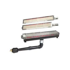 Equipo de quemador de <span class=keywords><strong>gas</strong></span> infrarrojo galvanizado aluminizado de hierro fundido para hornear galletas, calentadores radiantes de <span class=keywords><strong>gas</strong></span> de cerámica infrarroja - Product Image 1