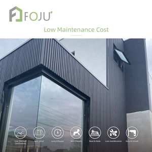 تصميم جديد بنمط خشبي أسود مقاوم للماء لكسوة الجدران الخارجية التجارية، زخرفة خارجية للمنازل، ألواح خارجية من مركب الخشب والبلاستيك - Product Image 4