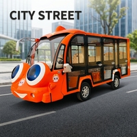 Autobús Turístico Eléctrico Cerrado con Diseño de Pez Payaso Personalizable de Tarion, Batería de Litio, Autonomía de 60-140 km, Velocidad de 30 km/h, para Entretenimiento