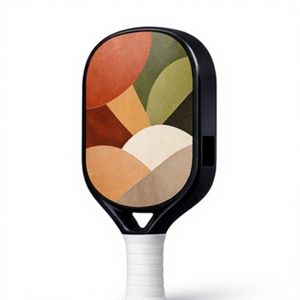 Raquette de pickleball en fibre de carbone avec logo personnalisé, noyau en nid d'abeille de 16 mm, équipement d'entraînement de haute qualité, équipement sportif durable - Product Image 4