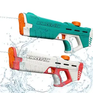 Çocuk interaktif çekim oyunu su Blaster Gun oyuncaklar çocuklar yaz açık ateş su tabancası oyuncaklar otomatik fışkırtma tabancaları oyuncaklar