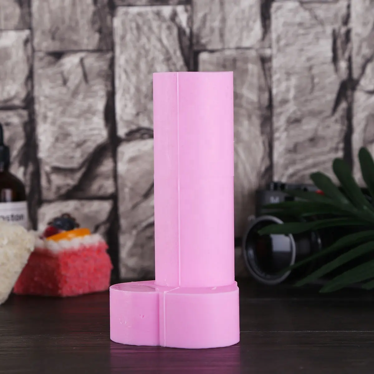 New Sexy Pink Penis Shaped Silicone Mold Temperament And Interest Cake Decoration Fondant Cake 3D Mold Food Grade 3 Sizes