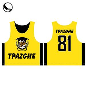 Maillots de lacrosse personnalisés par sublimation BETHERIVAL pour l'université, uniformes 100% polyester à séchage rapide, col en V - Product Image 3