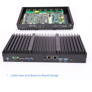 PC industrial resistente CESIPC I5 <span class=keywords><strong>I3</strong></span>/I5/I7 Procesadores PC de caja integrada industrial sin ventilador PC de grado industrial todo en uno - Product Image 2