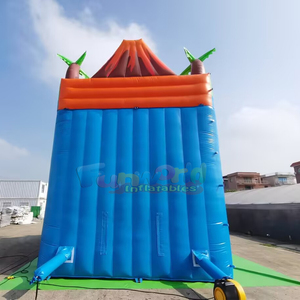 Parque acuático inflable gigante de calidad comercial para exteriores, tobogán acuático con forma de dinosaurio Vocalno con piscina. - Product Image 4