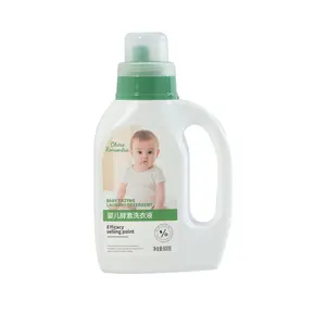Produtos de lavanderia Perfume para lavar roupas Detergente líquido orgânico natural para bebês
