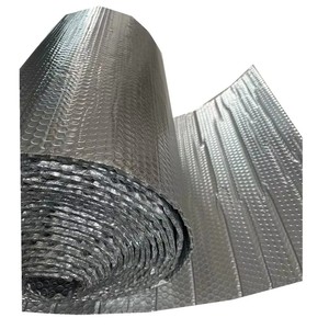 Cubierta de tubo de escape con barrera radiante térmica, lámina de aluminio para áticos, aislamiento acústico de burbujas para edificios comerciales, material de aislamiento para techos - Product Image 3