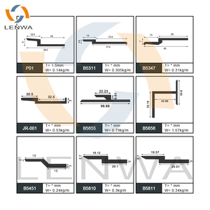 Clip Metálico en Z Preperforado de Aluminio LENWA <span class=keywords><strong>Baiwei</strong></span>, Soporte de Aluminio para Listones Divididos Bunnings - Product Image 5