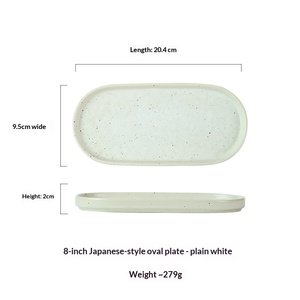 Custom Creative Black Glazed Porcelain Appetizer <strong>Tapas</strong> Handmade Dinner Dish Dessert Snack Retro <strong>Plate</strong> Dishes - Product Image 6