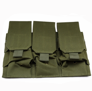 Chaleco Táctico Molle para Airsoft, Bolsa de Combate, Accesorio de Camuflaje, Porta Cartuchos Rápido, Porta Municiones, Bolsas Triples para Munición - Product Image 5