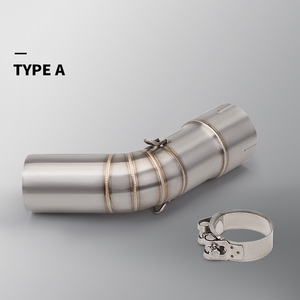 ท่อเชื่อมกลางท่อไอเสียสำหรับ V Strom 1000 <span class=keywords><strong>2014</strong></span> - 2019 vstrom 1050 2020-2021 DL 1000 vstrom SLIP-ON <span class=keywords><strong>DL1000</strong></span> - Product Image 2