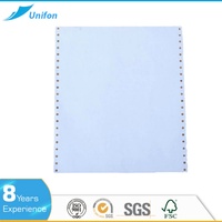 Papel de Impresión Continua para Computadora, Papel Autocopiativo sin Carbón, el Más Popular, de 5 Capas, de Color