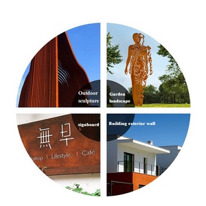 Cercas DE PANTALLA DE PRIVACIDAD DE METAL personalizadas Paneles de fachada de jardín para exteriores e interiores Pantallas decorativas para jardín - Product Image 6