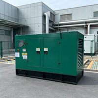 Générateur diesel silencieux haute puissance résistant aux intempéries avec contrôleur SmartGen, groupe électrogène industriel extérieur
