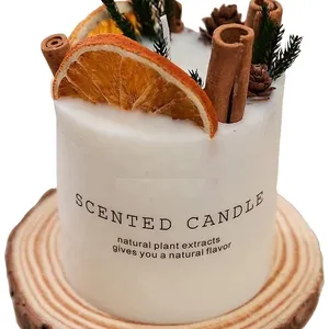 Supplier 7.5*7.5*10cm Soy Wax White Nordic <strong>Wedding</strong> <strong>Favour</strong> Aroma <strong>Candles</strong> in Bulk,Scented <strong>Candles</strong> Scented Luxury <strong>Candles</strong> - Product Image 1