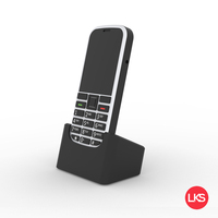 Téléphones chinois avec Machine de réponse casque sans fil, appel téléphonique Dect téléphone fixe sans fil avec Sim