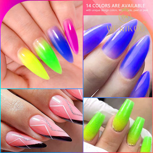 Gel de construction liquide néon d'été pour ongles Gel UV à durcissement rapide Constructeur de gel liquide - Product Image 5