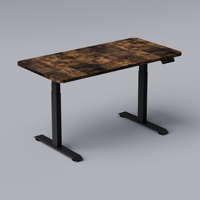 PRORIALS Bureau assis-debout électrique à double moteur, réglable en hauteur 25 mm/s, pour la maison, le bureau et les mobilier de bureau