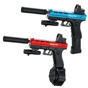 キッズギフトソフト弾丸orbeeブラスターおもちゃの銃Gロック3クリップスプラッタージェルソフト弾丸ブラスターおもちゃの銃ゲーム用