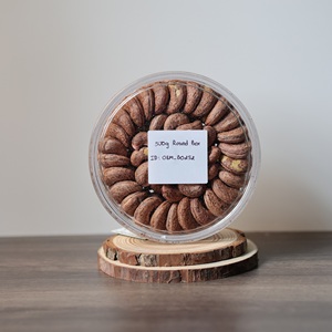 Noix de cajou grillées du Vietnam en boîte ronde de 500 g, marque privée OEM, certifiées ISO, saveur beurrée et salée, durée de conservation de 12 mois, W320 - Product Image 4