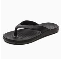Tongs écologiques pour hommes et femmes, en EVA, antidérapantes, pour l'été, semelle épaisse, chaussures de plage avec décoration florale