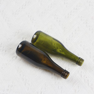 <span class=keywords><strong>Prix</strong></span> usine Ambre 187ml Petites bouteilles de vin en verre avec couvercle à vis pour Bourgogne Vodka <span class=keywords><strong>Whisky</strong></span> - Product Image 5