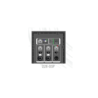 Altavoz activo profesional DSP de 12 pulgadas Equipo de sonido de audio de plástico Clase D