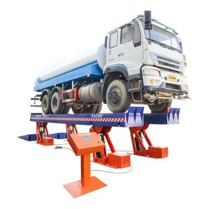 Plateforme élévatrice à ciseaux hydraulique pour camions, capacité 40 tonnes, pour réparation et entretien de camions - Product Image 3