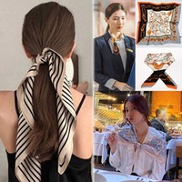 BSBH Foulard Carré de Luxe Personnalisé en Soie Polyester 70cm – Accessoire Tête et Cou de Haute Qualité