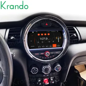 Krando GPS นำทางรถยนต์มัลติมีเดีย12.0แอนดรอยด์ GPS ขนาด128GB ขนาด9นิ้ว2014 GB สำหรับ BMW Mini วิดีโอ2017อัปเกรดอัตโนมัติ Wi-Fi 4G