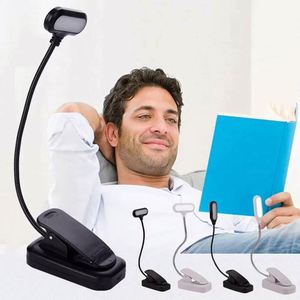 Mini Lámpara LED Ecológica Moderna para Lectura, Lámpara de Mesa con Protección Ocular, Ajustable, con Clip, Funciona con Batería, Flexible - Product Image 3