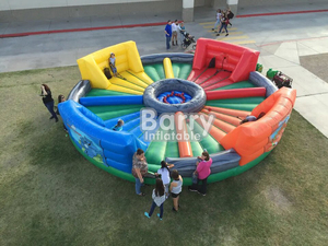 Trẻ em và người lớn chơi <span class=keywords><strong>bungee</strong></span> nhảy trò chơi thể thao <span class=keywords><strong>Inflatable</strong></span> đói đói hà mã trò chơi hà mã Chow xuống <span class=keywords><strong>Inflatable</strong></span> - Product Image 4